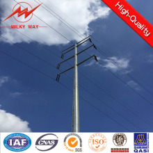 Galvanized Electrical Power Pole for Transmission Line